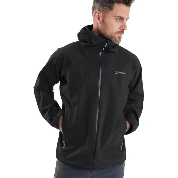Berghaus Kember Vented Veste Shell Homme, Noir 3 Berghaus Kember Vented Veste Shell Homme, Noir – Image 3