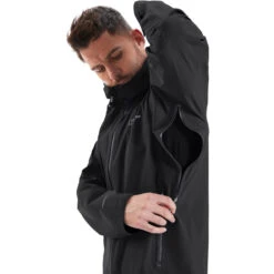 Berghaus Kember Vented Veste Shell Homme, Noir 10 Berghaus Kember Vented Veste Shell Homme, Noir -komperdell boutique berghaus kember vented shell jacket men black black 5