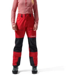 Berghaus MTN Guide GTX Pro Pantalon Femme, Rouge/noir -komperdell boutique berghaus mtn guide gtx pro pants women goji berry jet black 3