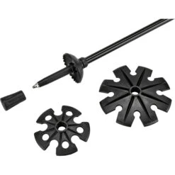 CAMPZ Bâtons De Randonnée Hivernale, Noir -komperdell boutique campz ski touring poles black 6