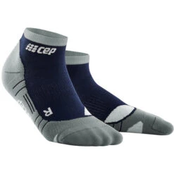 Cep Hiking Light Merino Chaussettes Basses Homme, Bleu/gris