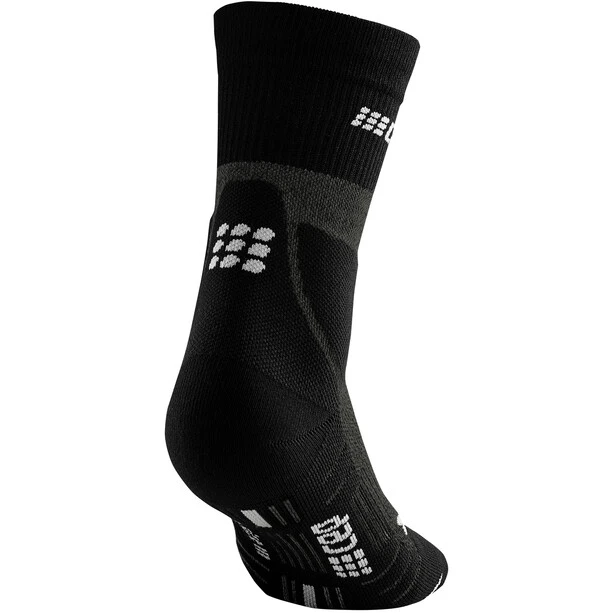 Cep Hiking Merino Chaussettes Mi-hautes Homme, Gris/noir 4 Cep Hiking Merino Chaussettes Mi-hautes Homme, Gris/noir – Image 4