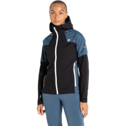 Dare 2b Checkpoint III Veste Femme, Noir/bleu