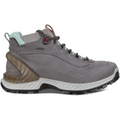ECCO Exohike Chaussures Mi-hautes GTX Femme, Gris -komperdell boutique ecco exohike mid shoes gtx women titanium concrete 3