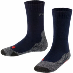 Falke TK2 Chaussettes De Trekking Enfant, Bleu
