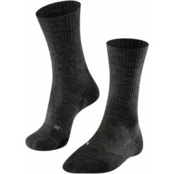 Falke TK2 Wool Chaussettes De Trekking Homme, Gris