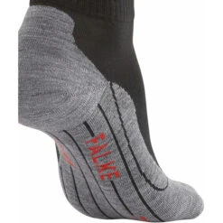 Falke TK5 Chaussettes Courtes De Randonnée Homme, Noir/gris -komperdell boutique falke tk5 strumpor herr black mix 4