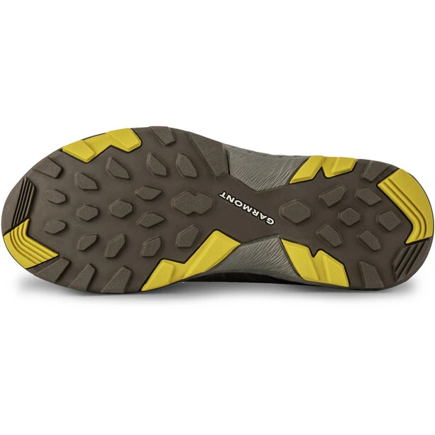 Garmont Groove Mid G-Dry Chaussures Mi-hautes, Marron/jaune 4 Garmont Groove Mid G-Dry Chaussures Mi-hautes, Marron/jaune – Image 4