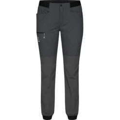 Haglöfs L.I.M Rugged Pantalon Femme, Gris