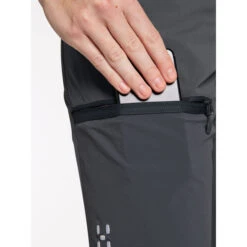 Haglöfs Lite Slim Pants Women, Gris -komperdell boutique hagloefs lite slim pants women magnetite 6