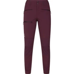 Haglöfs Mid Slim Pantalon Femme, Violet