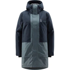 Haglöfs Salix Proof Mimic Parka Femme, Bleu