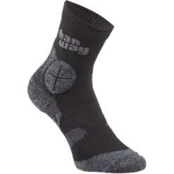 Hanwag Hike Chaussettes, Noir/gris