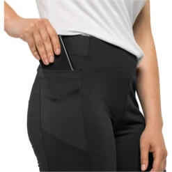 Jack Wolfskin Berntal Tights Women, Noir -komperdell boutique jack wolfskin berntal tights women black 4