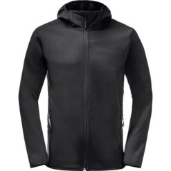 Jack Wolfskin Bornberg Sweat Ă Capuche Homme, Noir