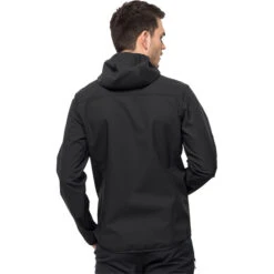 Jack Wolfskin Bornberg Sweat à Capuche Homme, Noir 9 Jack Wolfskin Bornberg Sweat à Capuche Homme, Noir -komperdell boutique jack wolfskin bornberg hoody men black 4