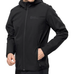 Jack Wolfskin Bornberg Sweat à Capuche Homme, Noir 10 Jack Wolfskin Bornberg Sweat à Capuche Homme, Noir -komperdell boutique jack wolfskin bornberg hoody men black 5