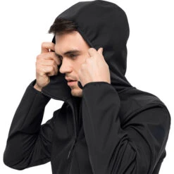 Jack Wolfskin Bornberg Sweat à Capuche Homme, Noir 11 Jack Wolfskin Bornberg Sweat à Capuche Homme, Noir -komperdell boutique jack wolfskin bornberg hoody men black 6