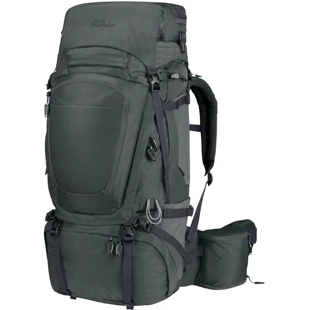 Jack Wolfskin Denali 65+10 Backpack Men, Gris 1 Jack Wolfskin Denali 65+10 Backpack Men, Gris