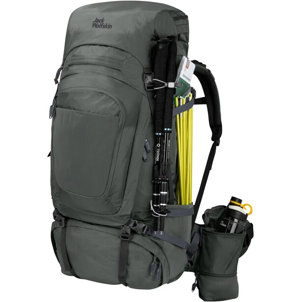 Jack Wolfskin Denali 65+10 Backpack Women, Gris 2 Jack Wolfskin Denali 65+10 Backpack Women, Gris – Image 2