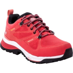 Jack Wolfskin Force Striker Texapore Chaussures Basses Femme, Rose