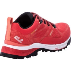 Jack Wolfskin Force Striker Texapore Chaussures Basses Femme, Rose -komperdell boutique jack wolfskin force striker texapore low shoes women pink grey 3