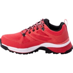 Jack Wolfskin Force Striker Texapore Chaussures Basses Femme, Rose -komperdell boutique jack wolfskin force striker texapore low shoes women pink grey 4