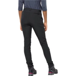 Jack Wolfskin Geigelstein Slim Pants Women, Noir 7 Jack Wolfskin Geigelstein Slim Pants Women, Noir -komperdell boutique jack wolfskin geigelstein slim pants women black 3