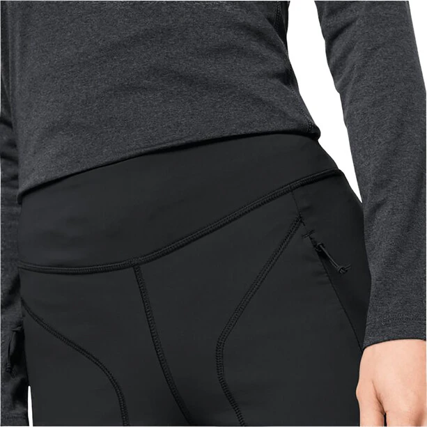 Jack Wolfskin Salmaser Collants Femme, Noir 4 Jack Wolfskin Salmaser Collants Femme, Noir – Image 4