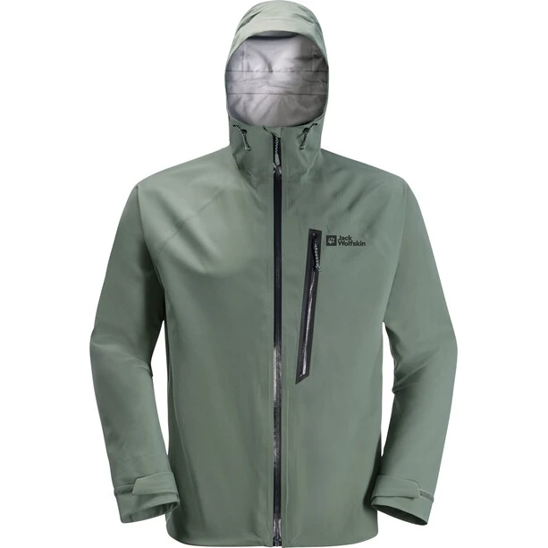 Jack Wolfskin Tapeless Veste Homme, Vert 2 Jack Wolfskin Tapeless Veste Homme, Vert – Image 2