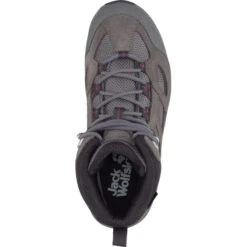 Jack Wolfskin Vojo 3 Texapore Chaussures Mi-Hautes Femme, Gris/rose -komperdell boutique jack wolfskin vojo 3 texapore mid shoes women tarmac grey pink 3
