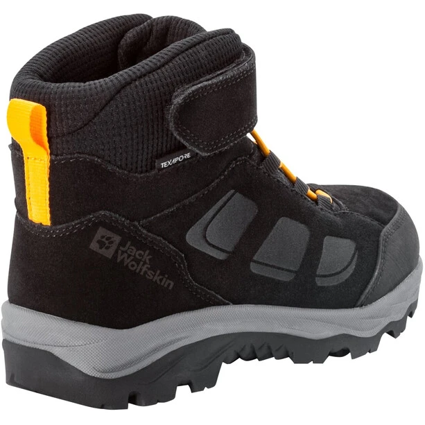 Jack Wolfskin Vojo LT Texapore Mid Shoes Kids, Noir 4 Jack Wolfskin Vojo LT Texapore Mid Shoes Kids, Noir – Image 4