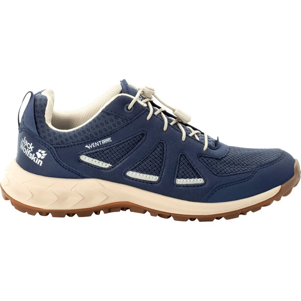 Jack Wolfskin Woodland 2 Vent Chaussures Basses Femme, Bleu 2 Jack Wolfskin Woodland 2 Vent Chaussures Basses Femme, Bleu – Image 2