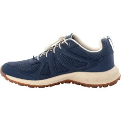 Jack Wolfskin Woodland 2 Vent Chaussures Basses Femme, Bleu 9 Jack Wolfskin Woodland 2 Vent Chaussures Basses Femme, Bleu -komperdell boutique jack wolfskin woodland 2 vent low shoes women dark blue beige 4