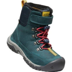 Keen Greta Boot WP Chaussures Enfant, Bleu