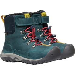 Keen Greta Boot WP Chaussures Enfant, Bleu 8 Keen Greta Boot WP Chaussures Enfant, Bleu -komperdell boutique keen greta boot wp shoes kids blue coral pink peacock 3