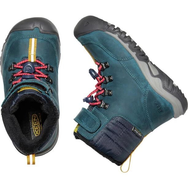 Keen Greta Boot WP Chaussures Enfant, Bleu 5 Keen Greta Boot WP Chaussures Enfant, Bleu – Image 5