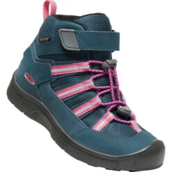 Keen Hikeport 2 Sport Mid WP Chaussures Adolescents, Bleu Pétrole