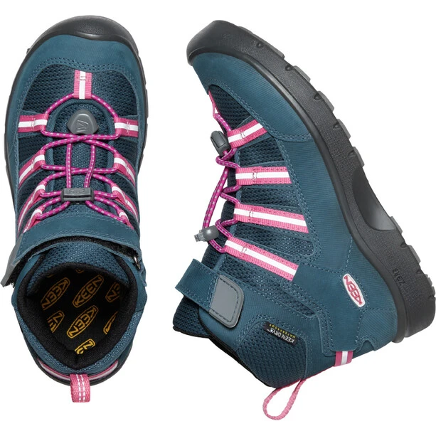 Keen Hikeport 2 Sport Mid WP Chaussures Adolescents, Bleu Pétrole 4 Keen Hikeport 2 Sport Mid WP Chaussures Adolescents, Bleu Pétrole – Image 4