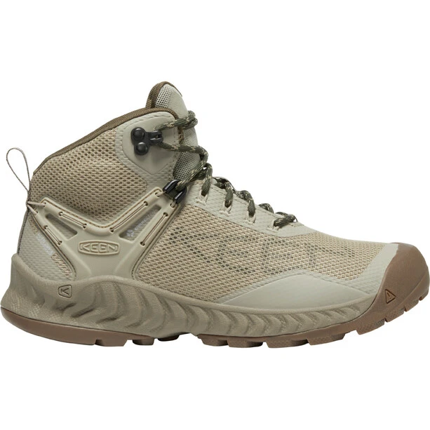 Keen NXIS EVO Mid WP Chaussures Femme, Beige 2 Keen NXIS EVO Mid WP Chaussures Femme, Beige – Image 2
