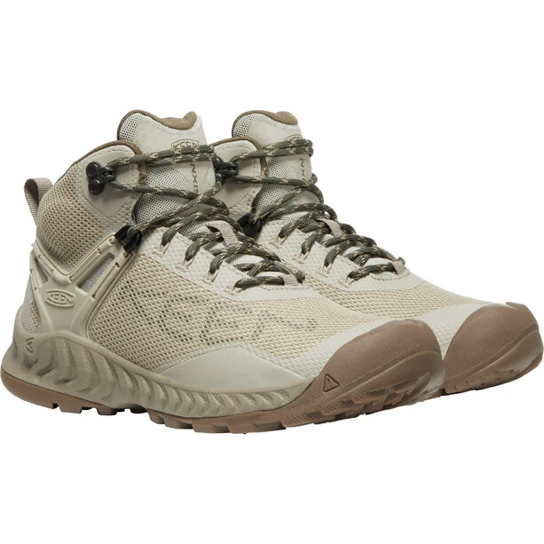 Keen NXIS EVO Mid WP Chaussures Femme, Beige 3 Keen NXIS EVO Mid WP Chaussures Femme, Beige – Image 3