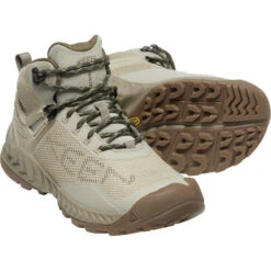 Keen NXIS EVO Mid WP Chaussures Femme, Beige 10 Keen NXIS EVO Mid WP Chaussures Femme, Beige -komperdell boutique keen nxis evo mid wp shoes women plaza taupe brindle 5