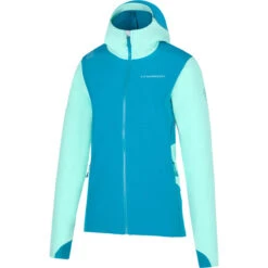La Sportiva Descender Veste Tempête Femme, Bleu/turquoise
