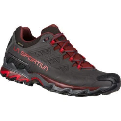 La Sportiva Ultra Raptor II Leather GTX Chaussures Homme, Gris/rouge
