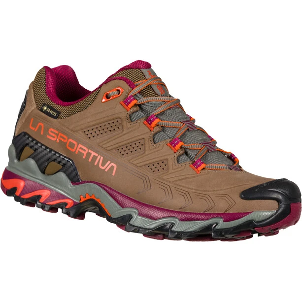 La Sportiva Ultra Raptor II Leather GTX Chaussures Femme, Marron/rouge 1 La Sportiva Ultra Raptor II Leather GTX Chaussures Femme, Marron/rouge