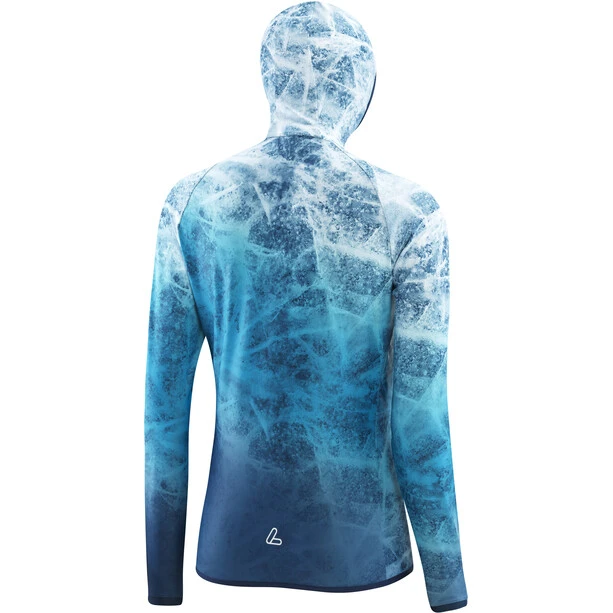 Löffler Arctic Rew Sweat à Capuche Femme, Bleu 2 Löffler Arctic Rew Sweat à Capuche Femme, Bleu – Image 2