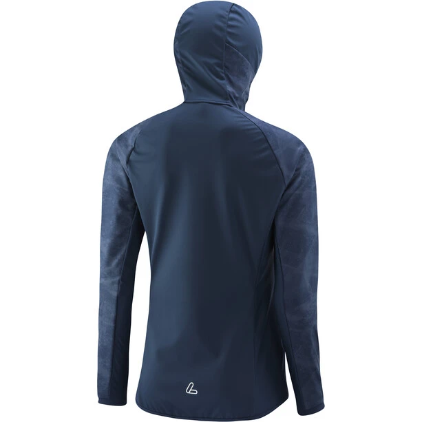 Löffler Arctic WS Light Veste à Capuche Femme, Bleu Pétrole 2 Löffler Arctic WS Light Veste à Capuche Femme, Bleu Pétrole – Image 2