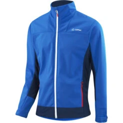 Löffler Calido WS Warm Veste Homme, Bleu