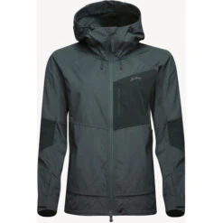 Lundhags Tived Stretch Hybrid Jacket Women, Gris/vert
