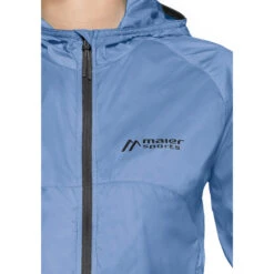 Maier Sports Feathery Gilet Coupe-vent Femme, Bleu -komperdell boutique maier sports feathery windjacket women aqua cascade 4